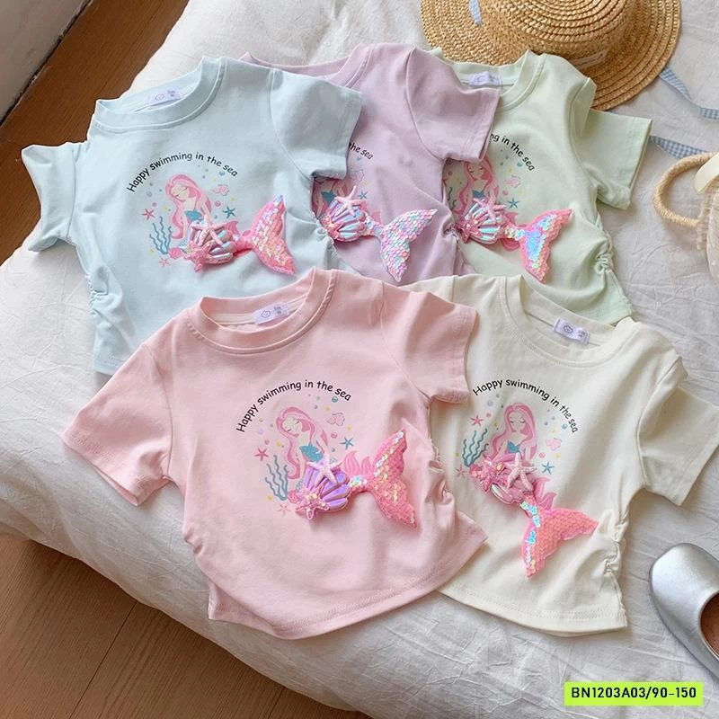 ÁO THUN RÚT EO NÀNG TIÊN CÁ