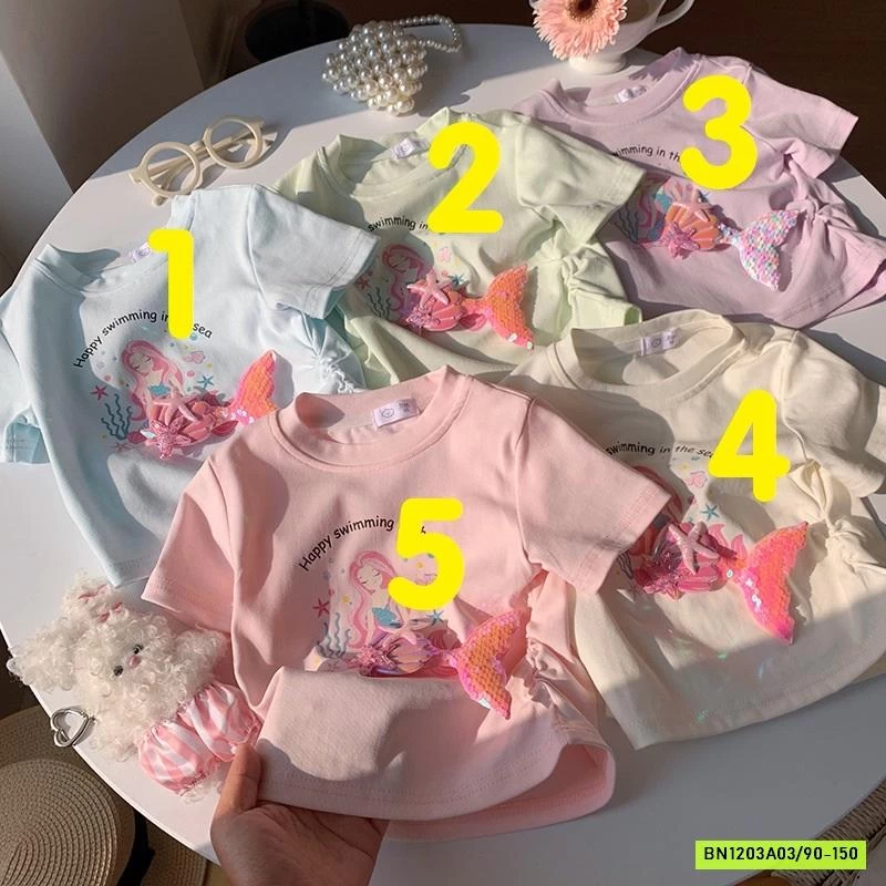 ÁO THUN RÚT EO NÀNG TIÊN CÁ