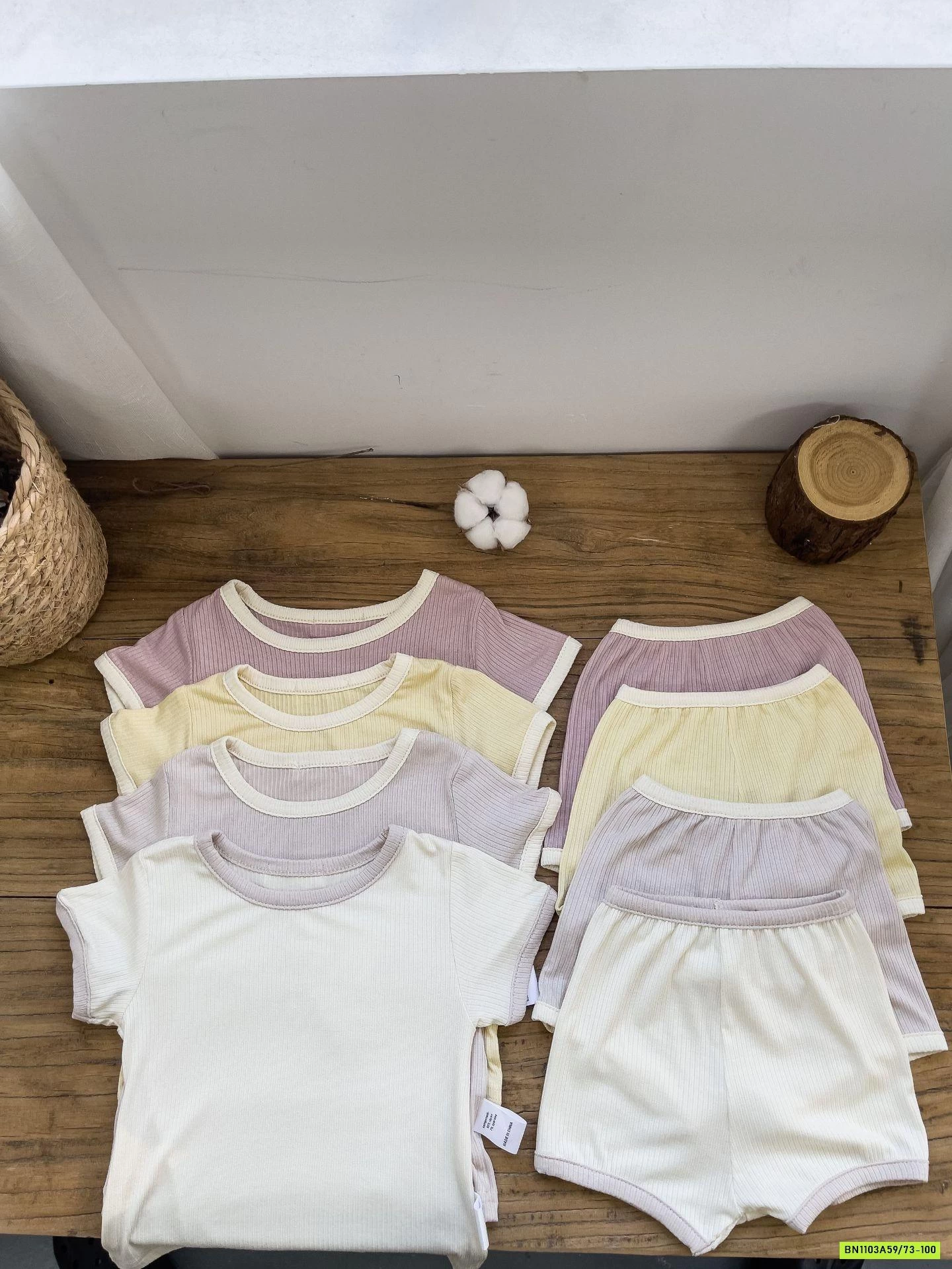 BỘ CỘC THUN GÂN MỀM MÁT