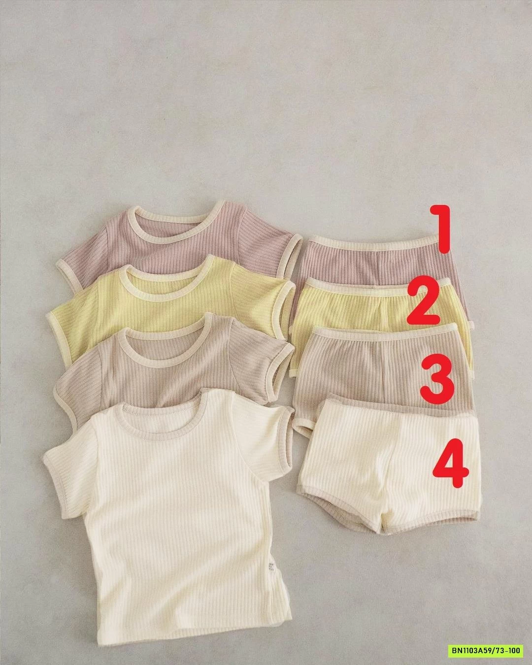 BỘ CỘC THUN GÂN MỀM MÁT