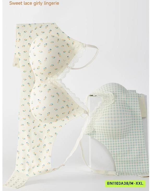 BRA NÂNG NGỰC KHÔNG ĐƯỜNG MAY HOA NHÍ