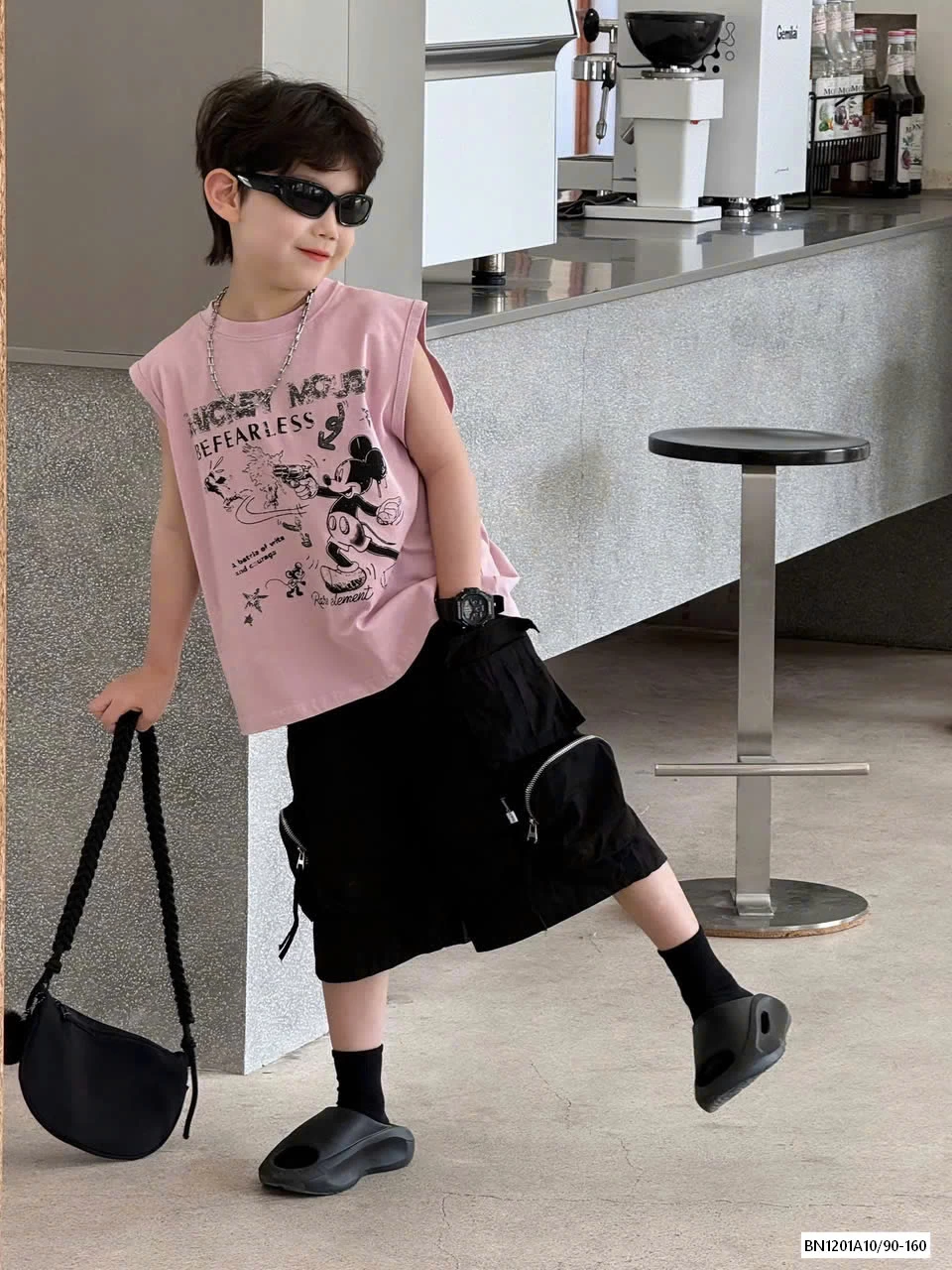 TANKTOP CHỮ MIX SHORT TAIRU