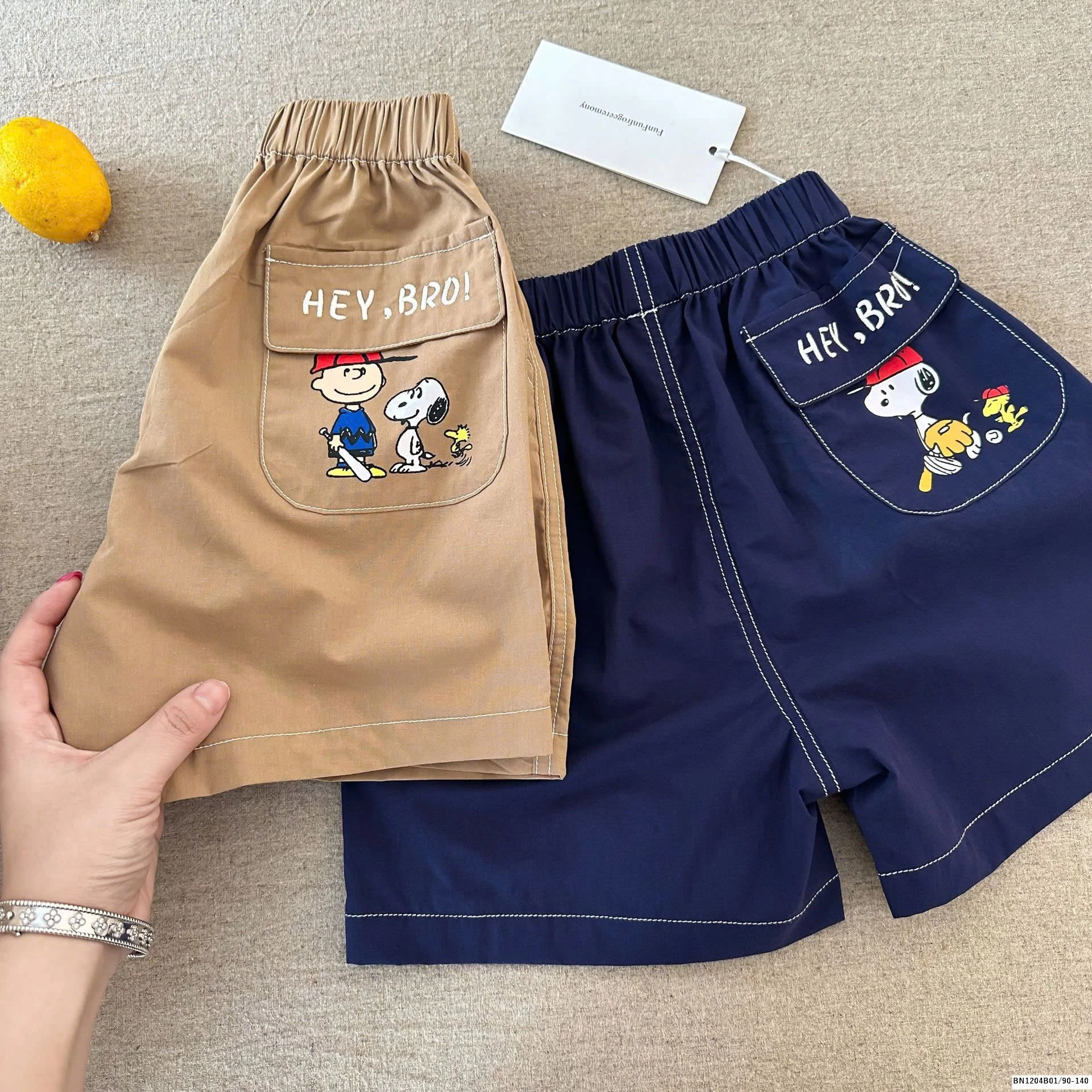 QUẦN SHORT HOẠT HÌNH DỄ THƯƠNG