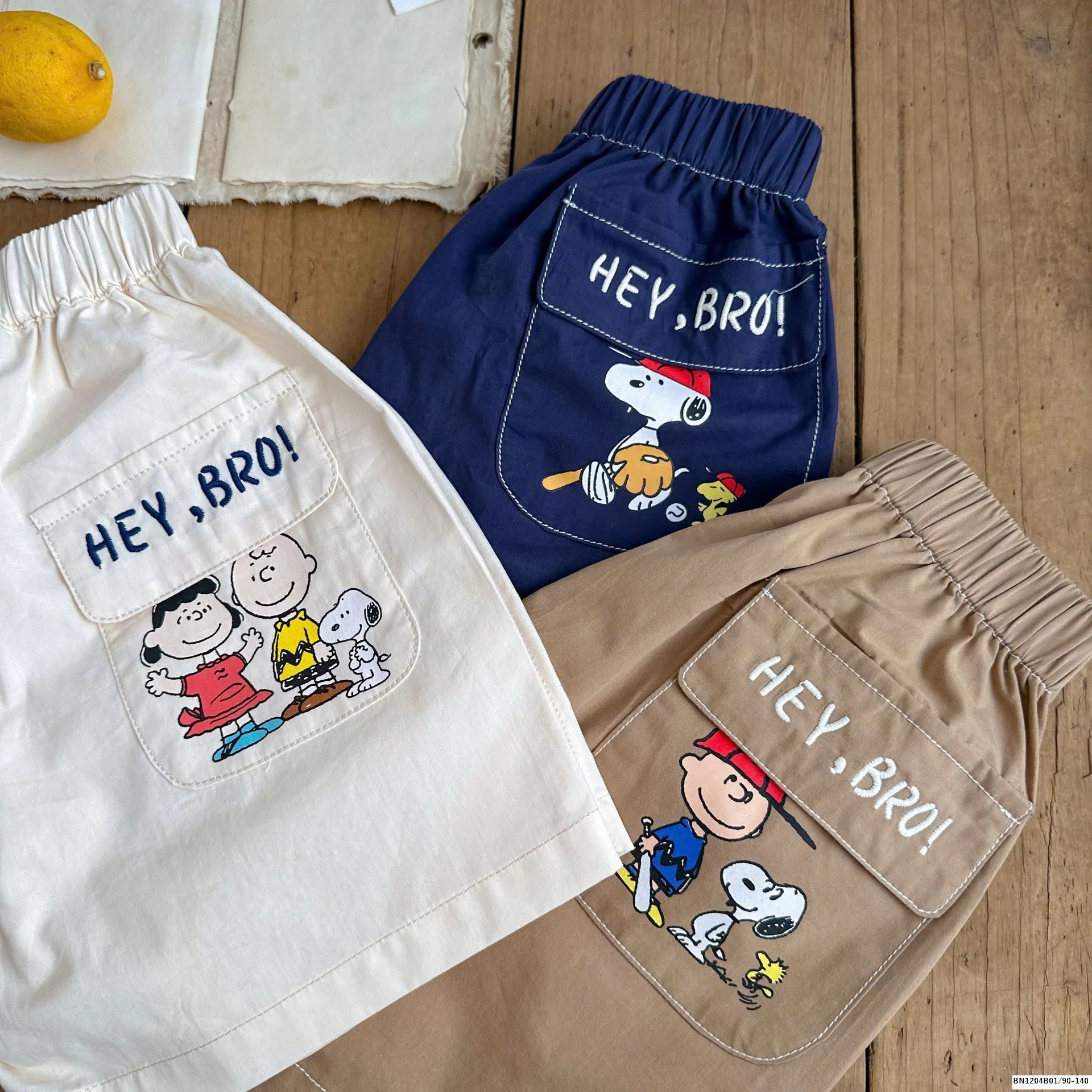 QUẦN SHORT HOẠT HÌNH DỄ THƯƠNG