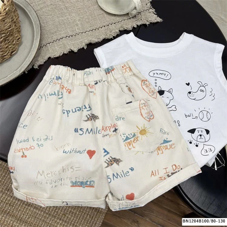 QUẦN SHORT HOẠT HÌNH