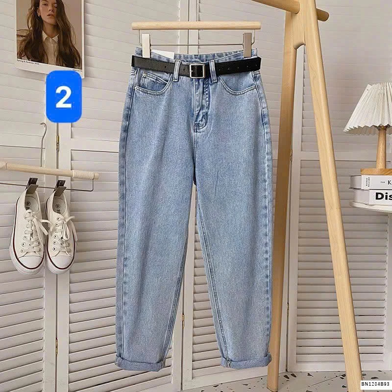 QUẦN BAGGY JEAN NỮ