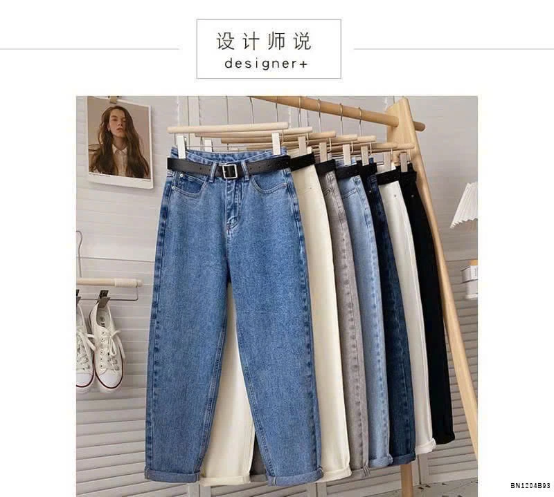 QUẦN BAGGY JEAN NỮ