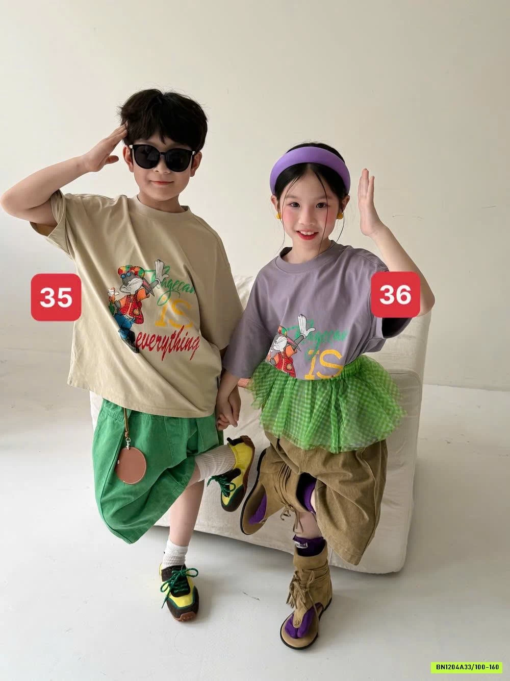 BST ÁO THUN KUMAIKIDS MẪU MỚI