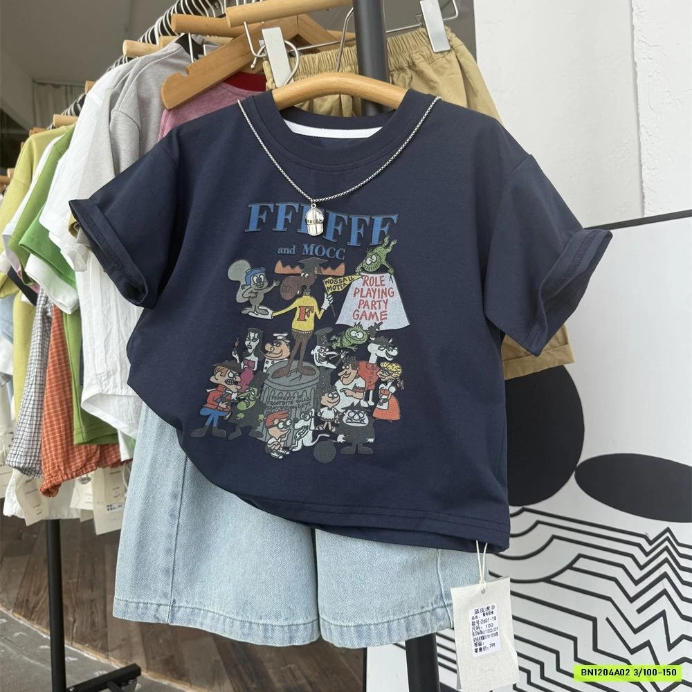 ÁO THUN IN HÌNH NGỘ NGHĨNH