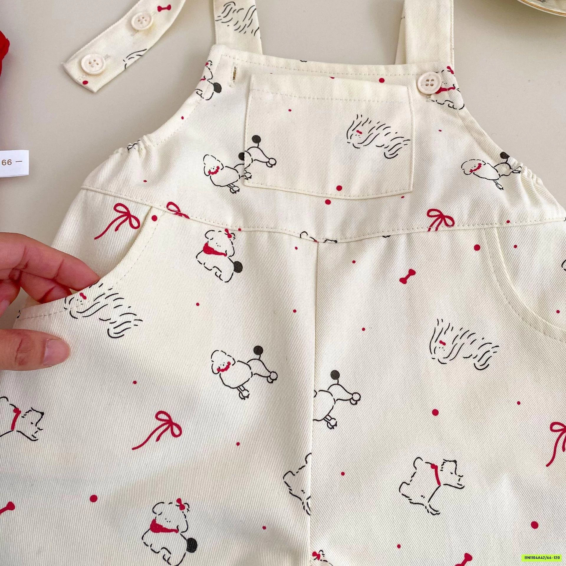 SÉT YẾM KUTE ÁO ĐỎ