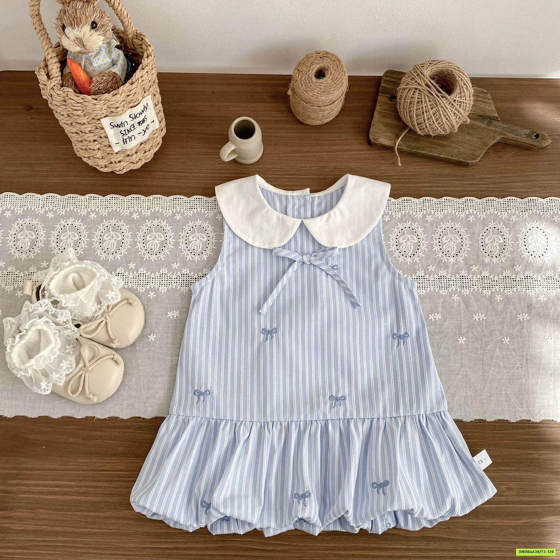 ĐẦM BÍ XANH CỔ SEN SZ NHÍ