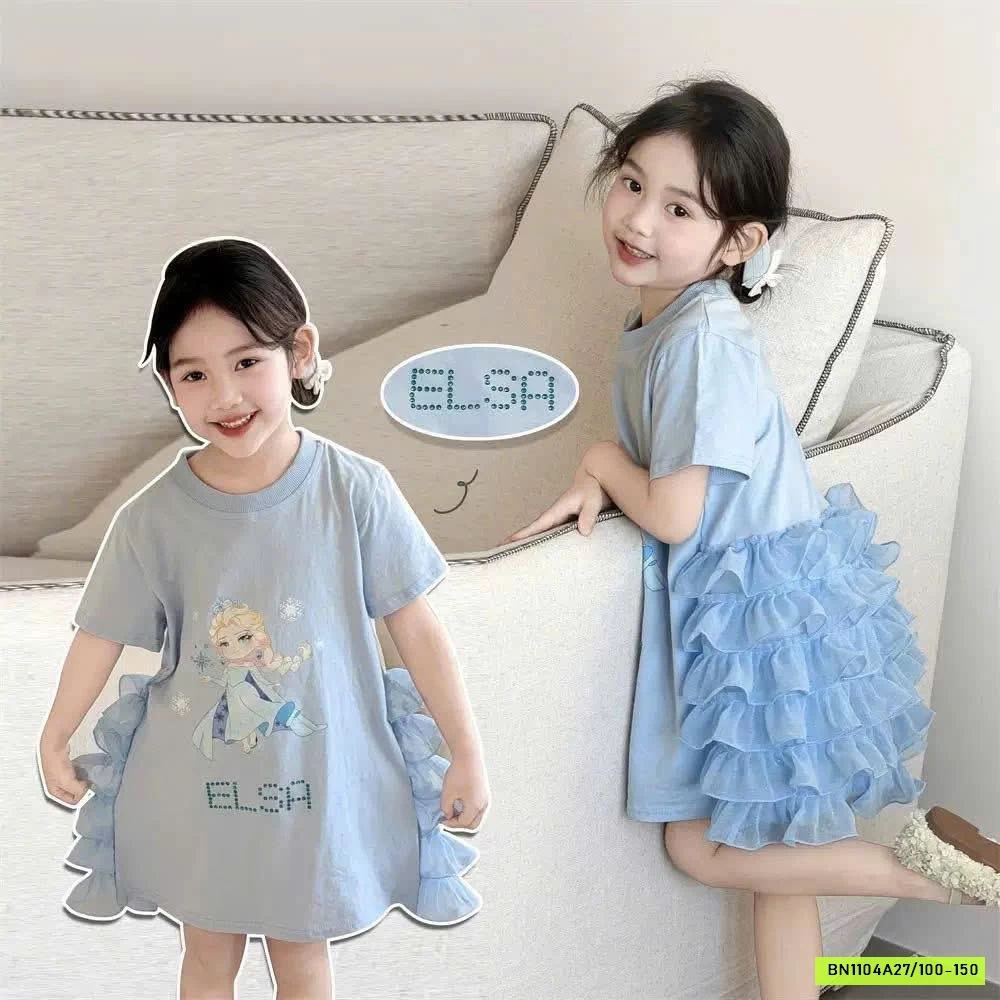 ĐẦM SUÔNG PHỐI VIỀN REN