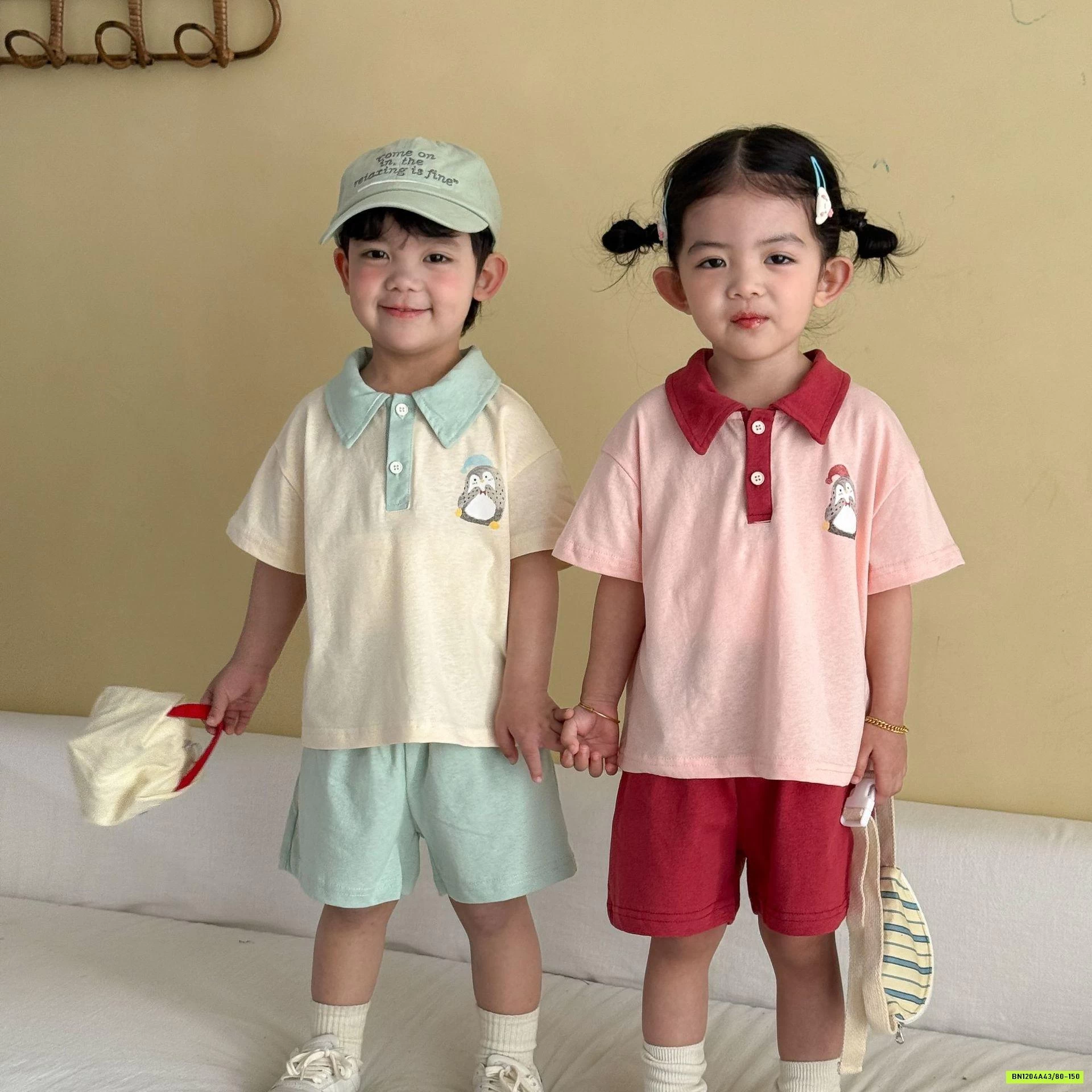 BỘ CỘC POLO PHỐI MÀU