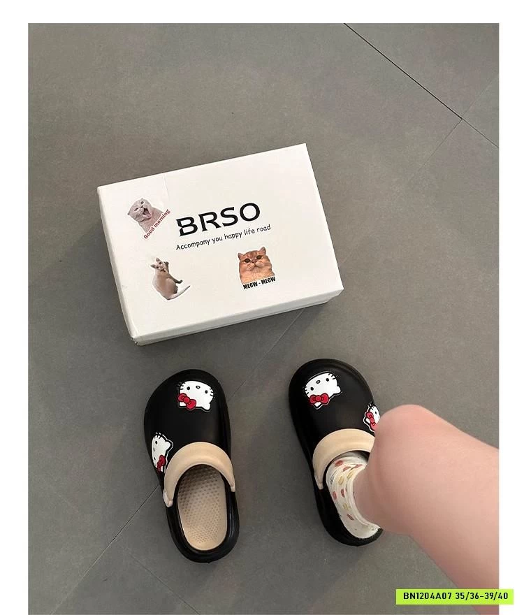 SỤC CROCS ĐẾ CAO KITTY