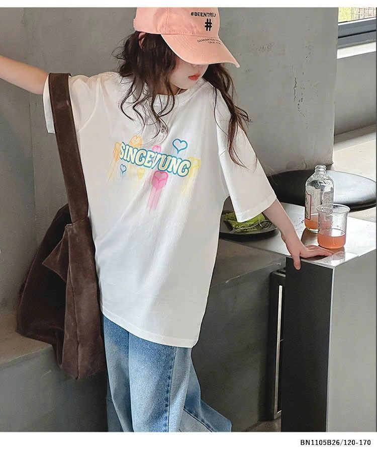 ÁO THUN TRÁI TIM SẮC MÀU