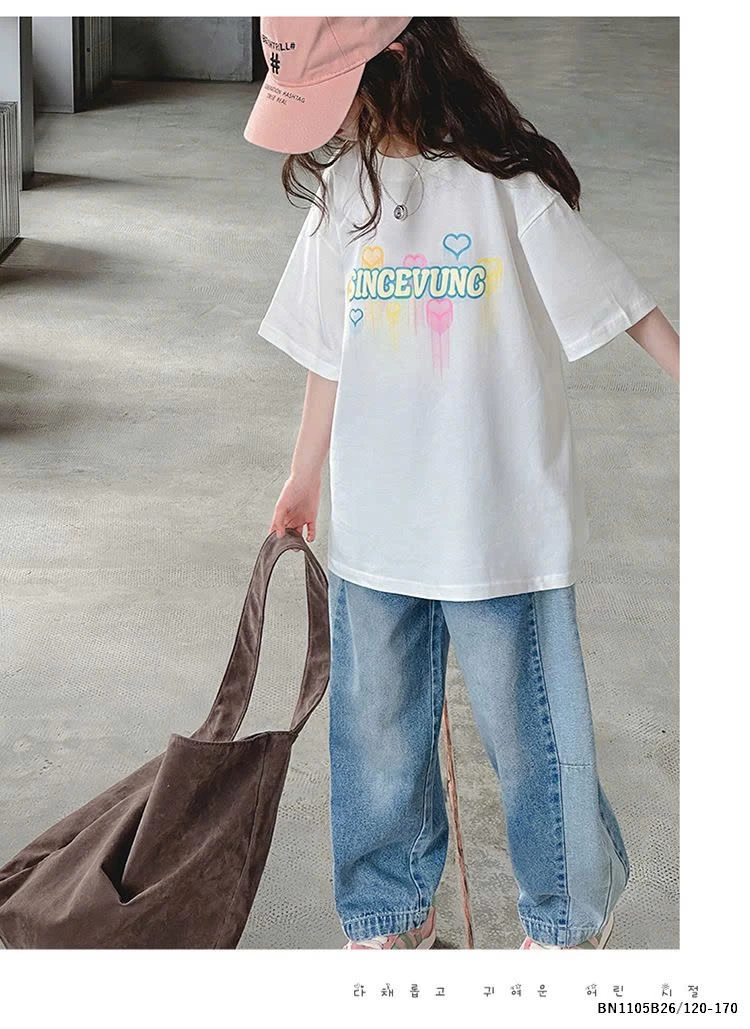 ÁO THUN TRÁI TIM SẮC MÀU