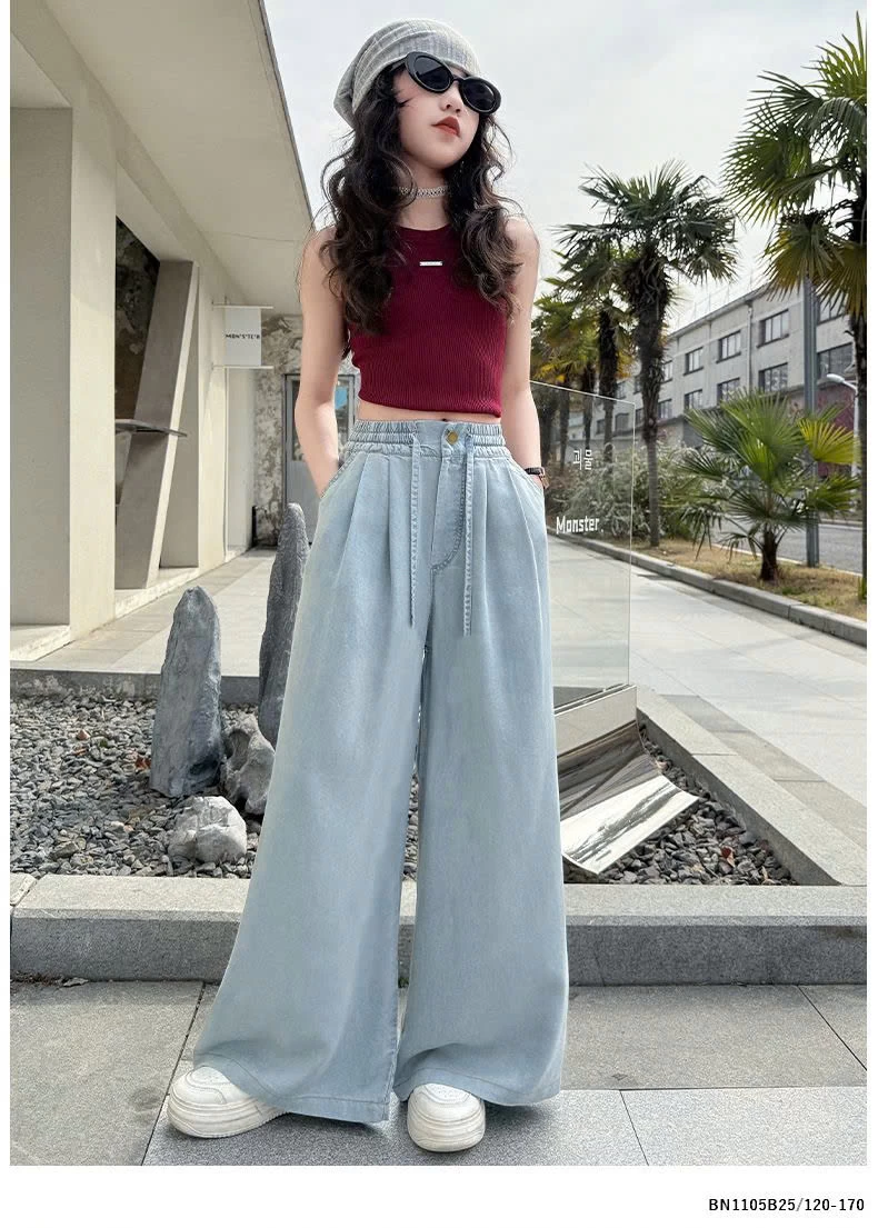 QUẦN SUÔNG ỐNG RỘNG