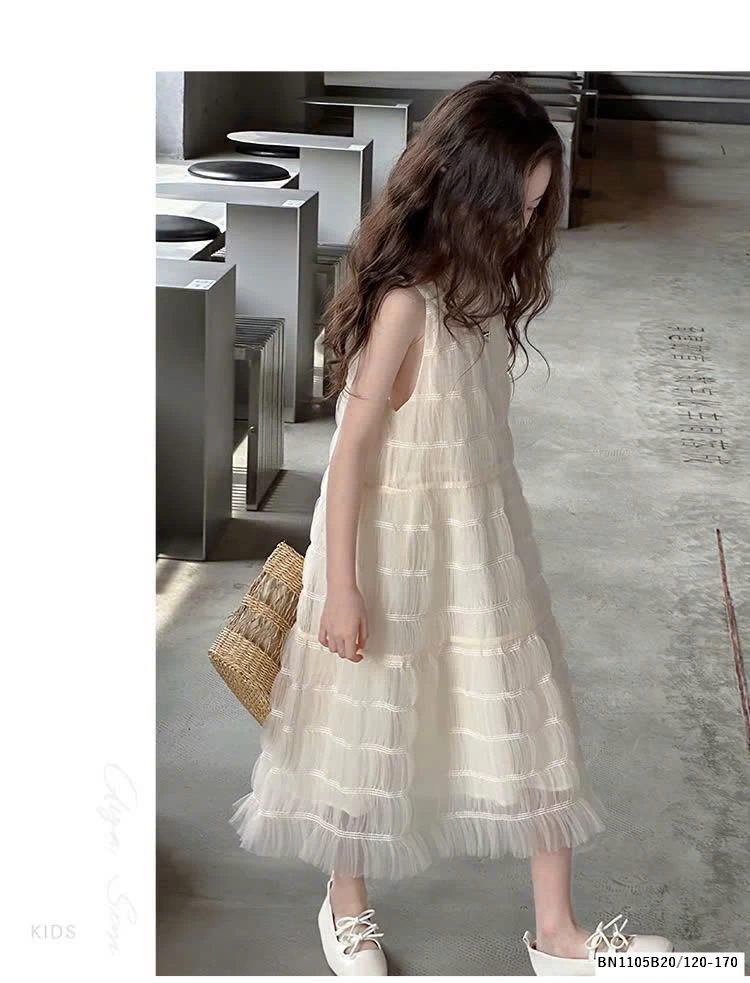 VÁY REN TẤNG BÉ GÁI LỚN DÁNG DÀI