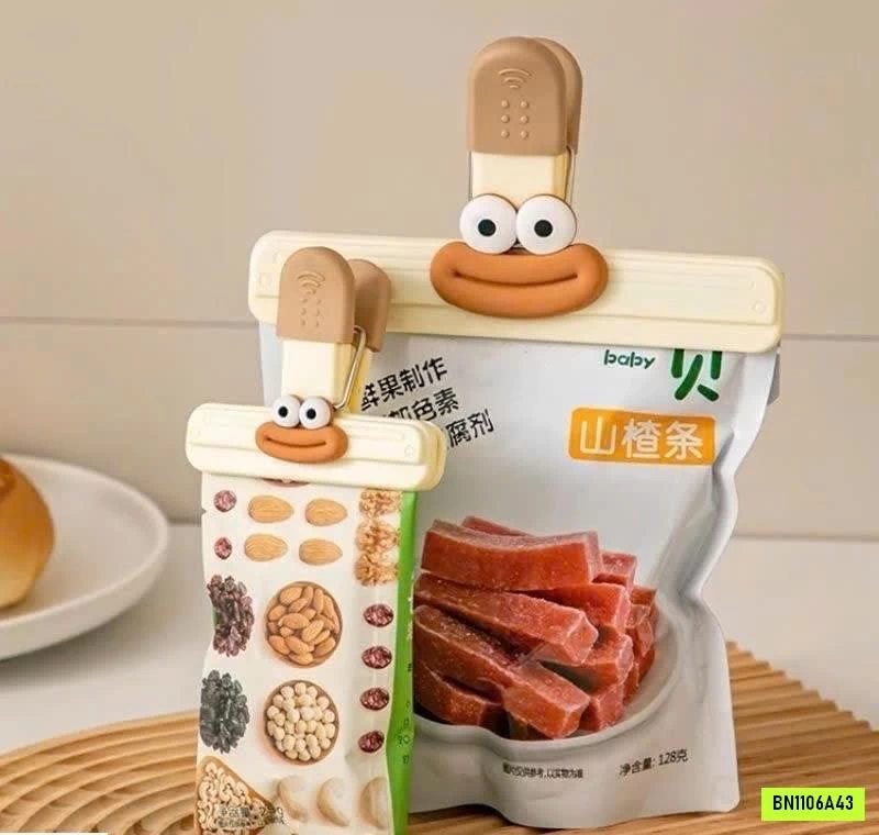 SET 20 CÁI KẸP MIỆNG TÚI "MẶT CƯỜI"