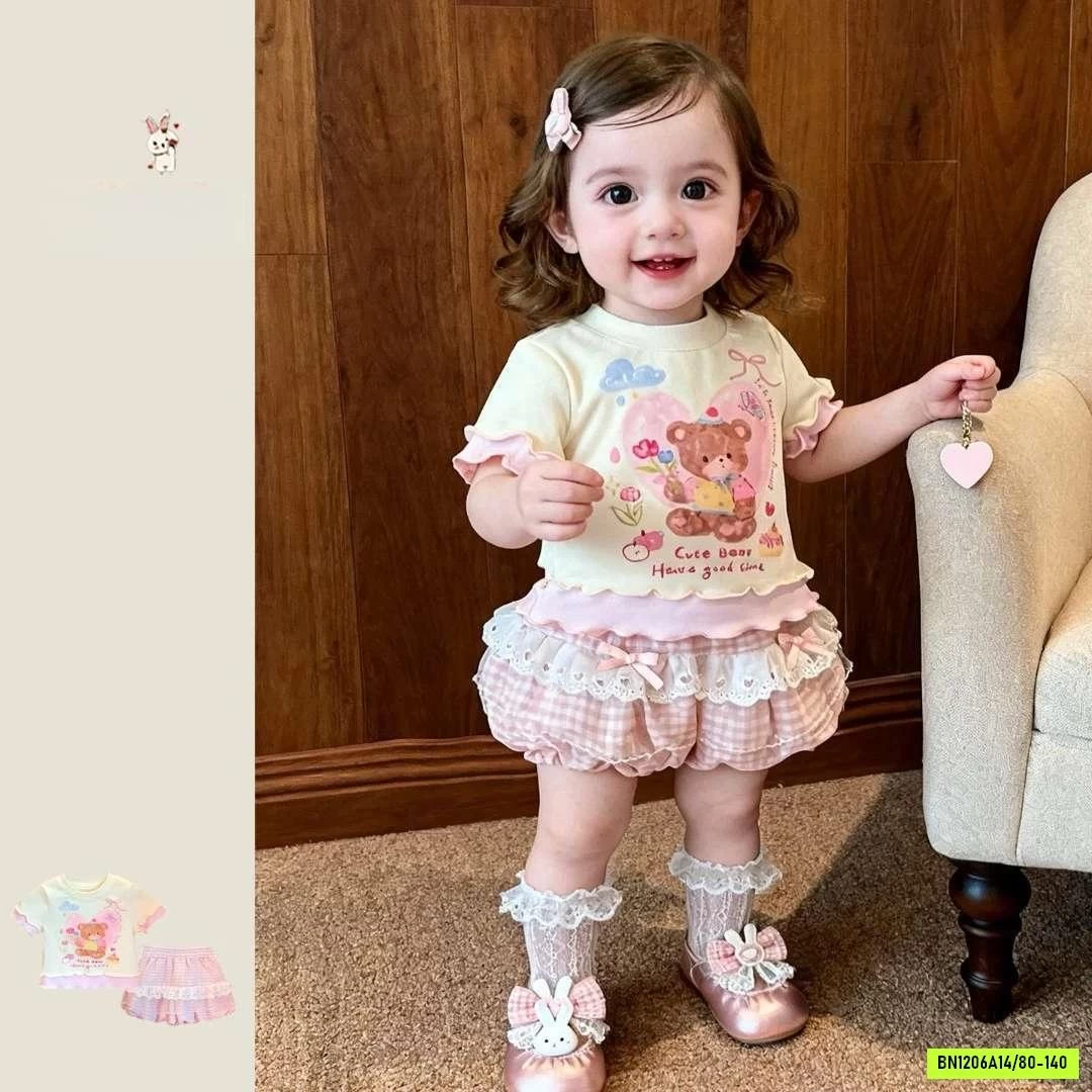 SÉT GẤU HỒNG 2 CHI TIẾT NINGLI