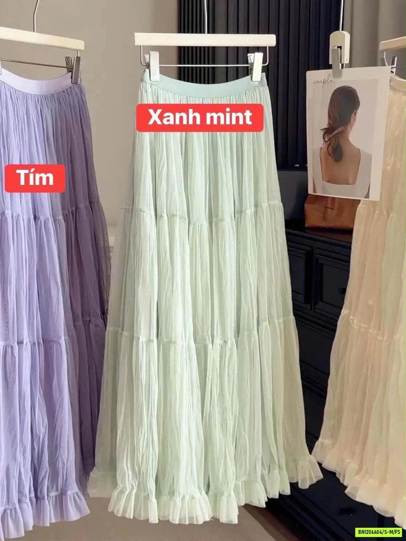 SÉT ÁO CỔ TYM MIX CV VOAN