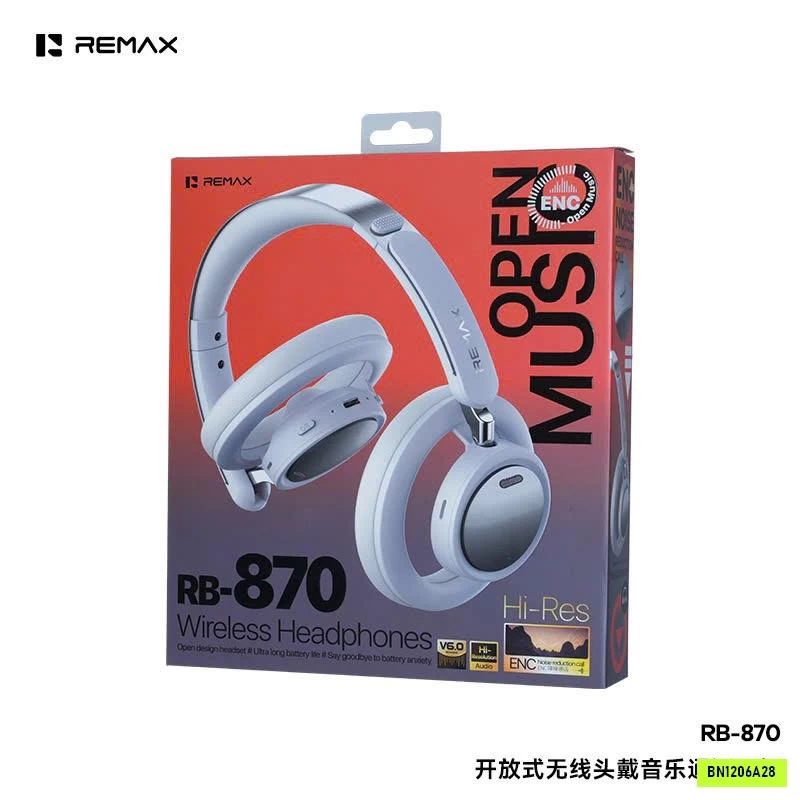 TAI NGHE CHỤP TAI REMAX RB-870