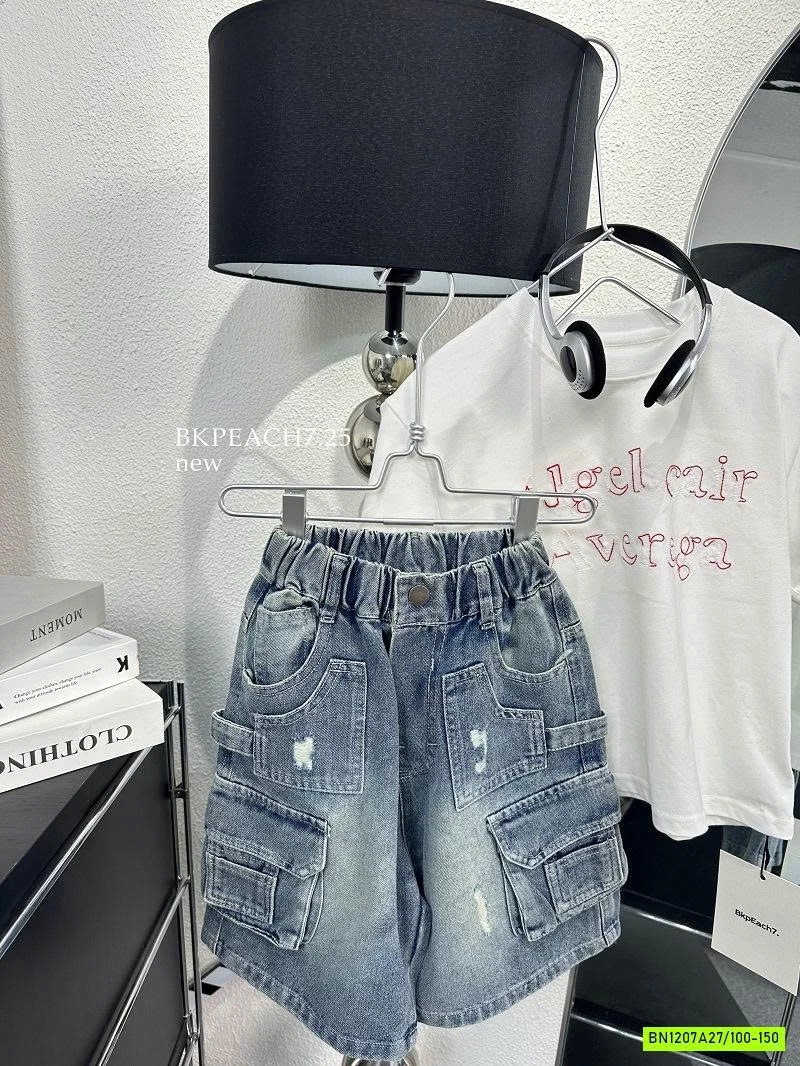 SHORT JEANS TÚI HỘP