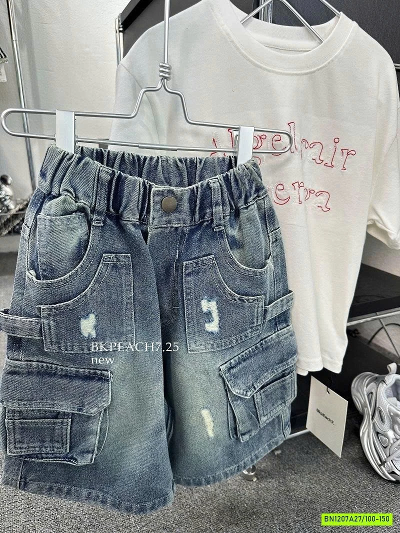 SHORT JEANS TÚI HỘP