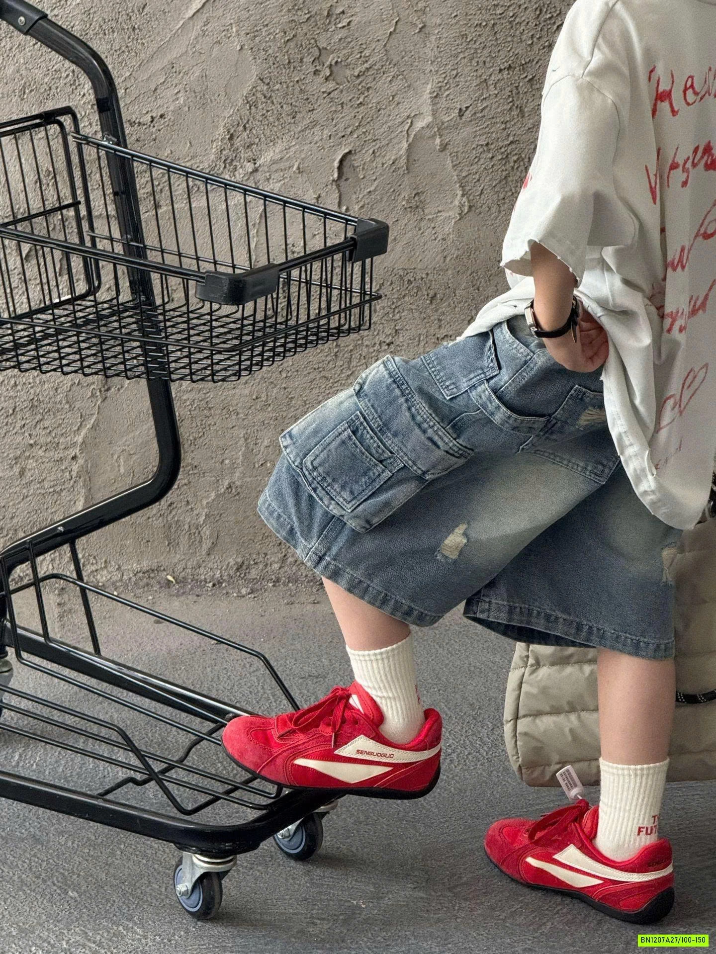 SHORT JEANS TÚI HỘP