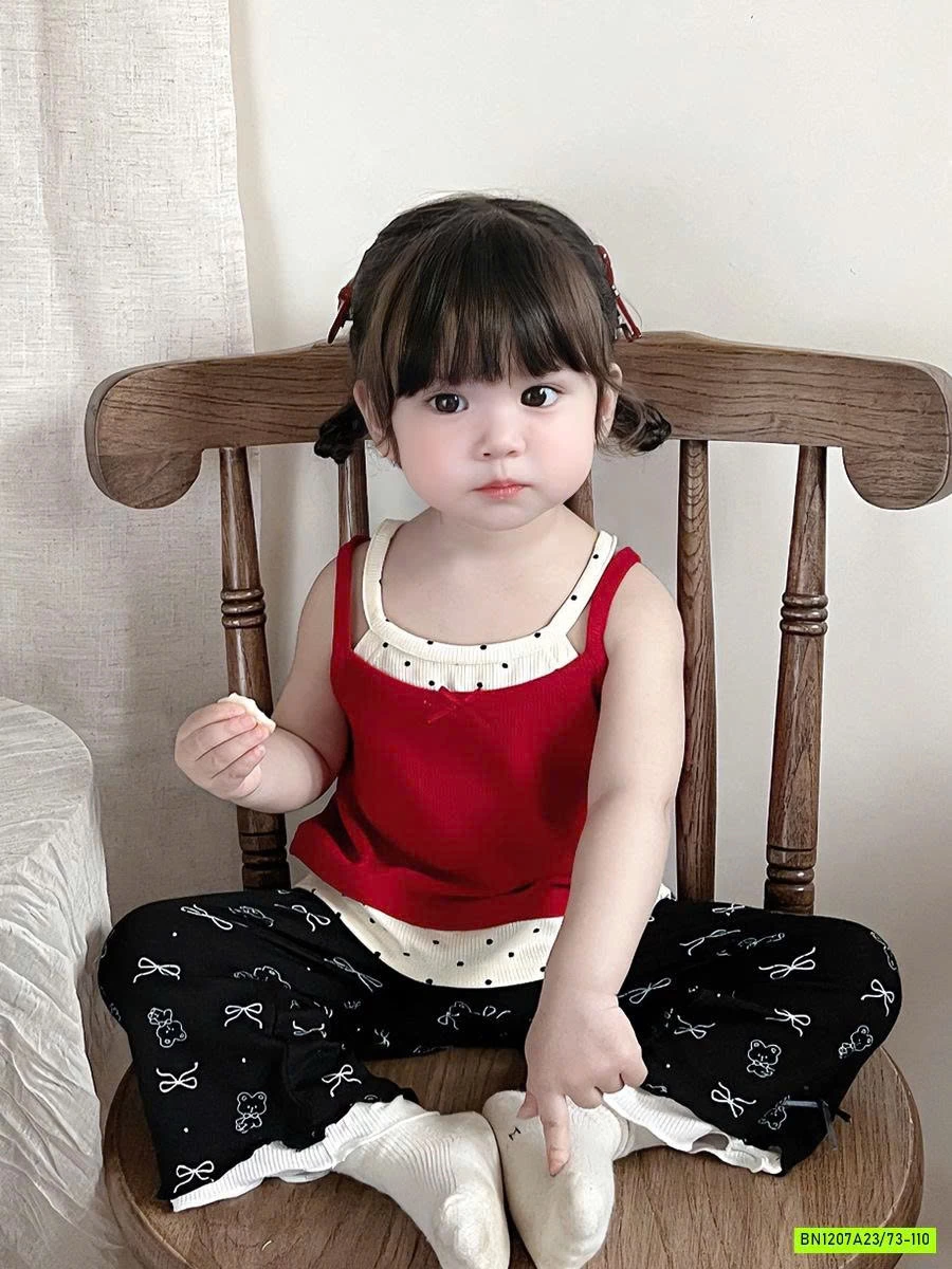 SÉT ÁO GIẢ 2 LỚP MIX QUẦN LOE