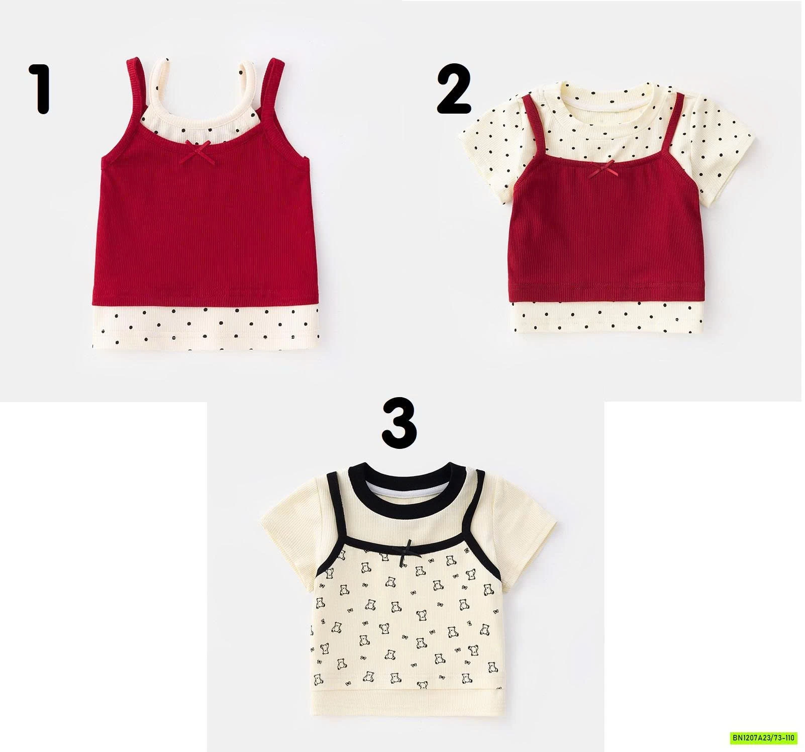 SÉT ÁO GIẢ 2 LỚP MIX QUẦN LOE