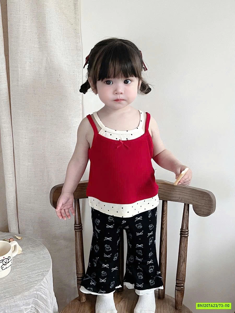 SÉT ÁO GIẢ 2 LỚP MIX QUẦN LOE