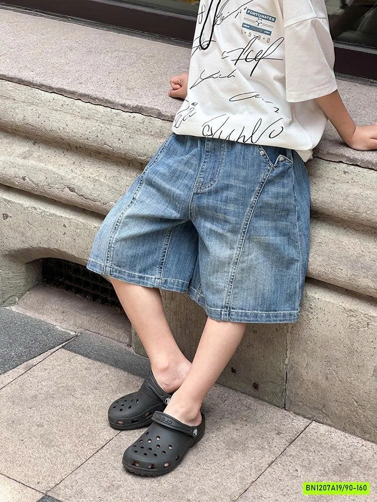 SHORT JEANS GÂN TRƯỚC 25D197 AMBB