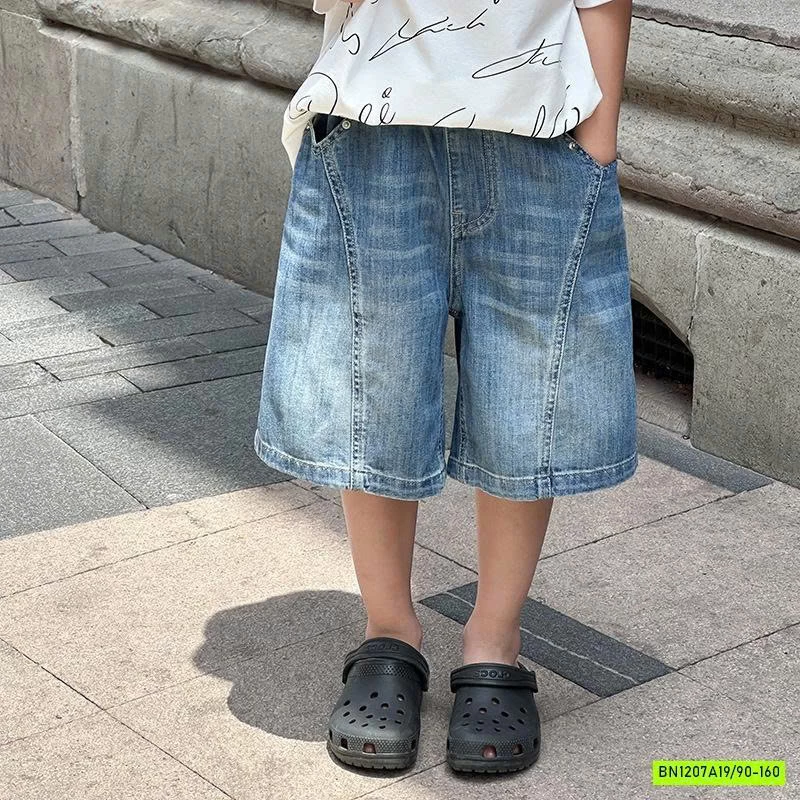 SHORT JEANS GÂN TRƯỚC 25D197 AMBB