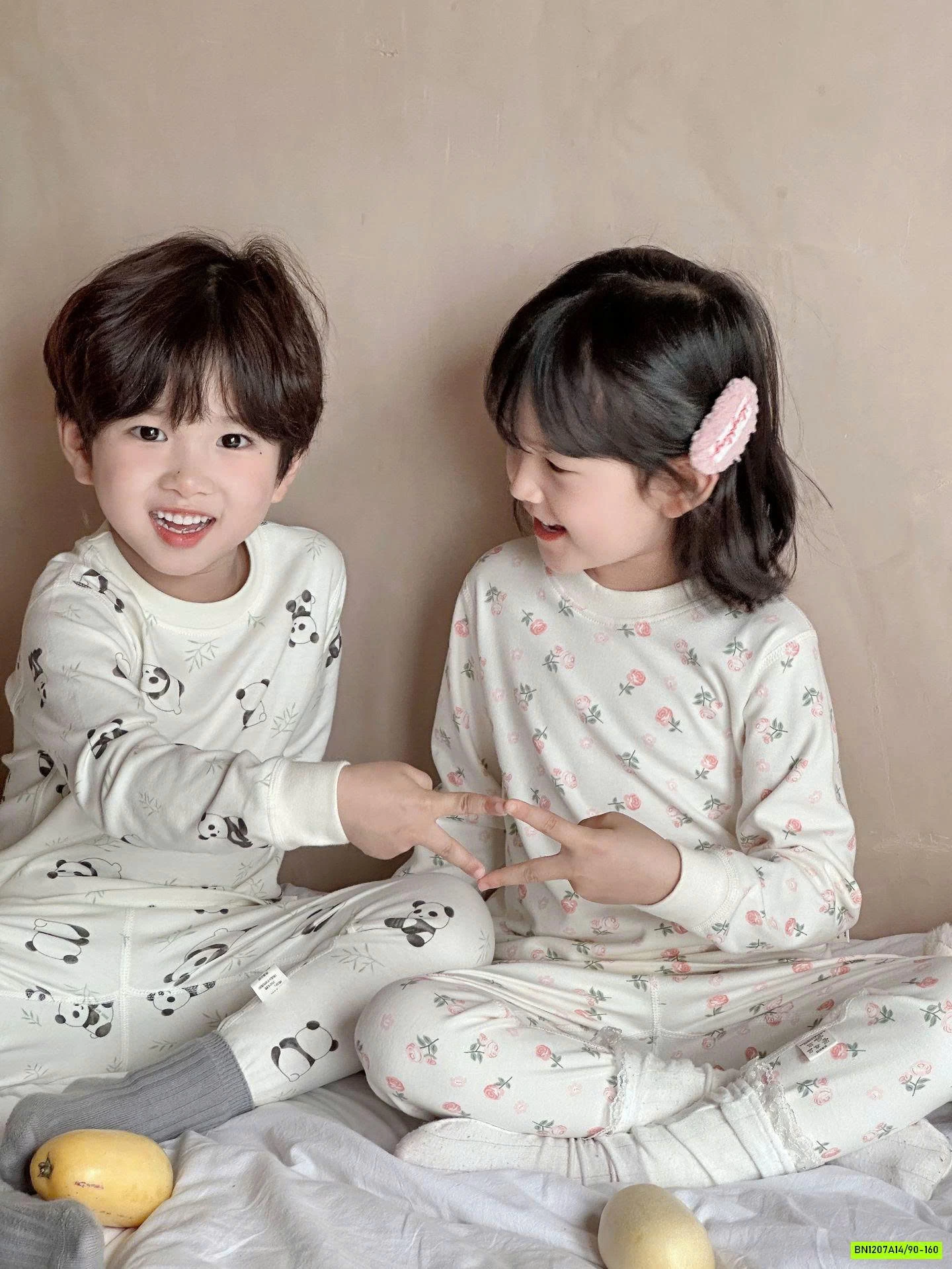 BỘ NỈ IN HÌNH COTTON MÙA THU