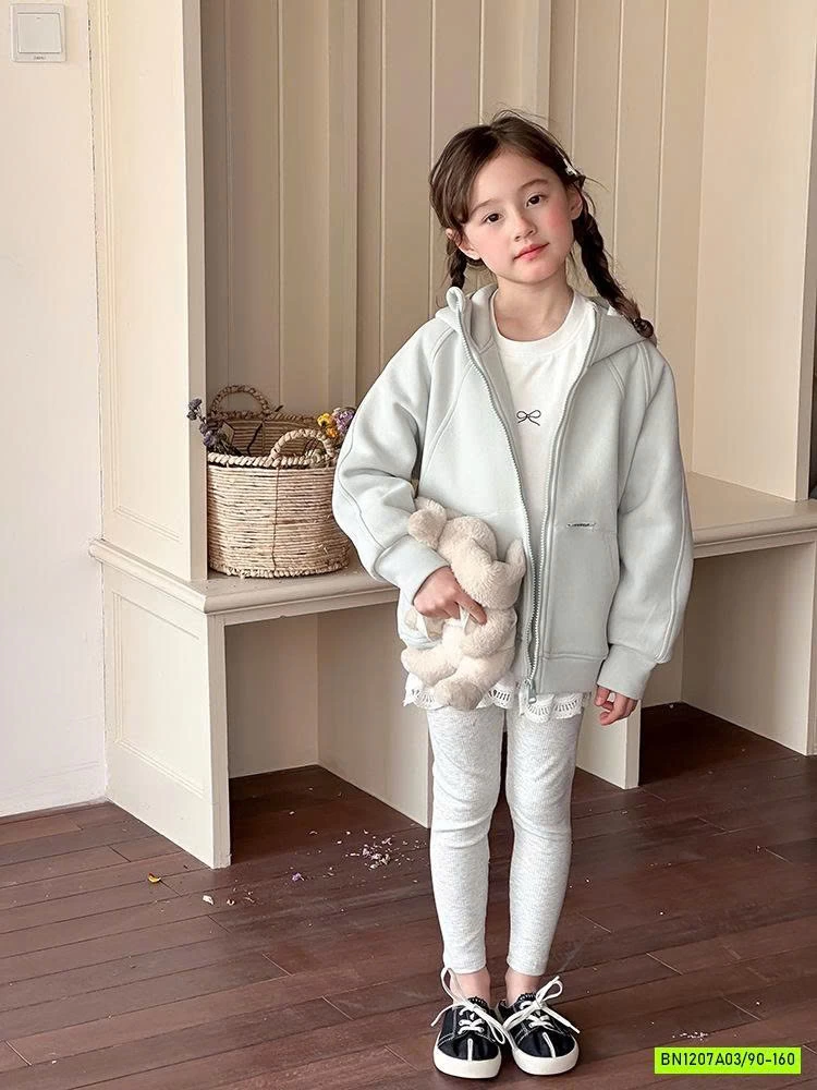 KHOÁC NỈ DÁNG OVERSIZE 25A150 AMBB