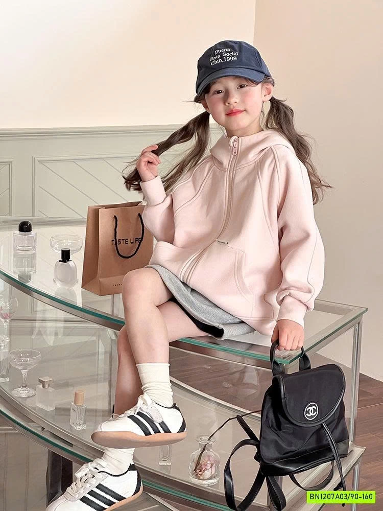 KHOÁC NỈ DÁNG OVERSIZE 25A150 AMBB