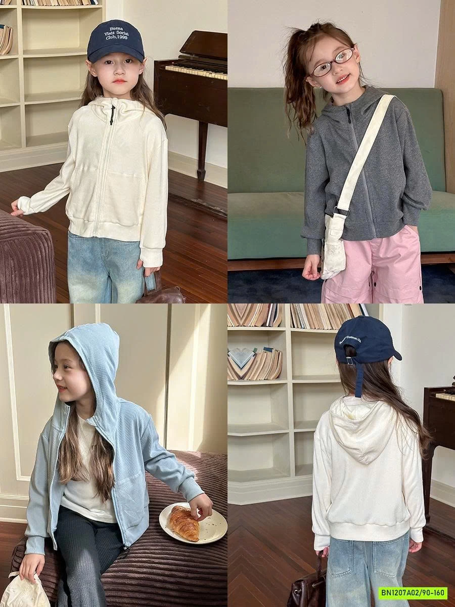 KHOÁC NỈ LIỀN MŨ 24T050 AMBB