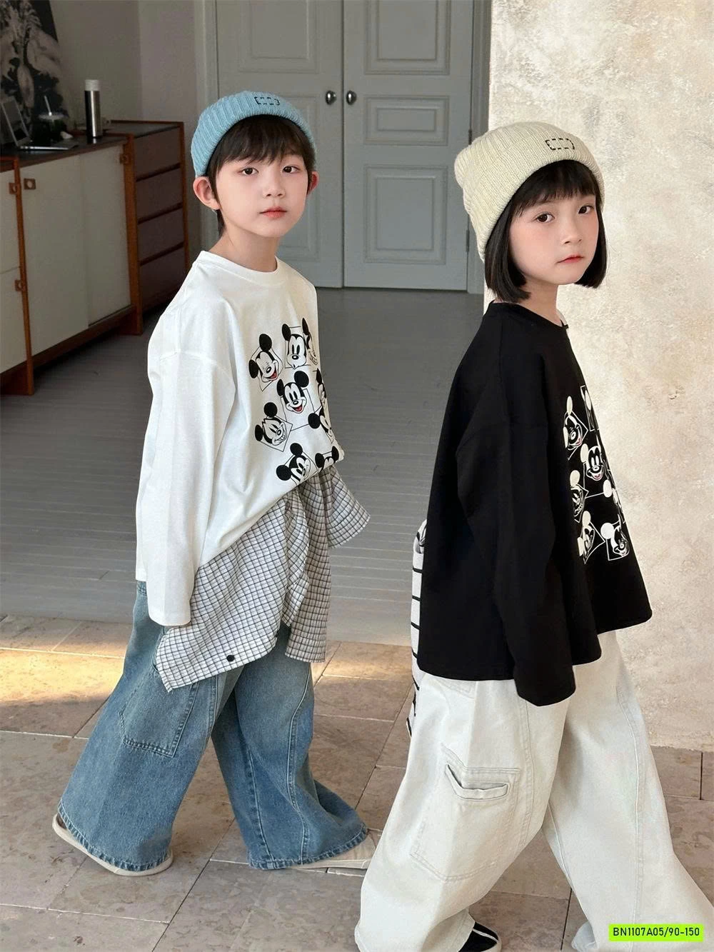 ÁO THUN DÀI TAY 25202 MICKEY