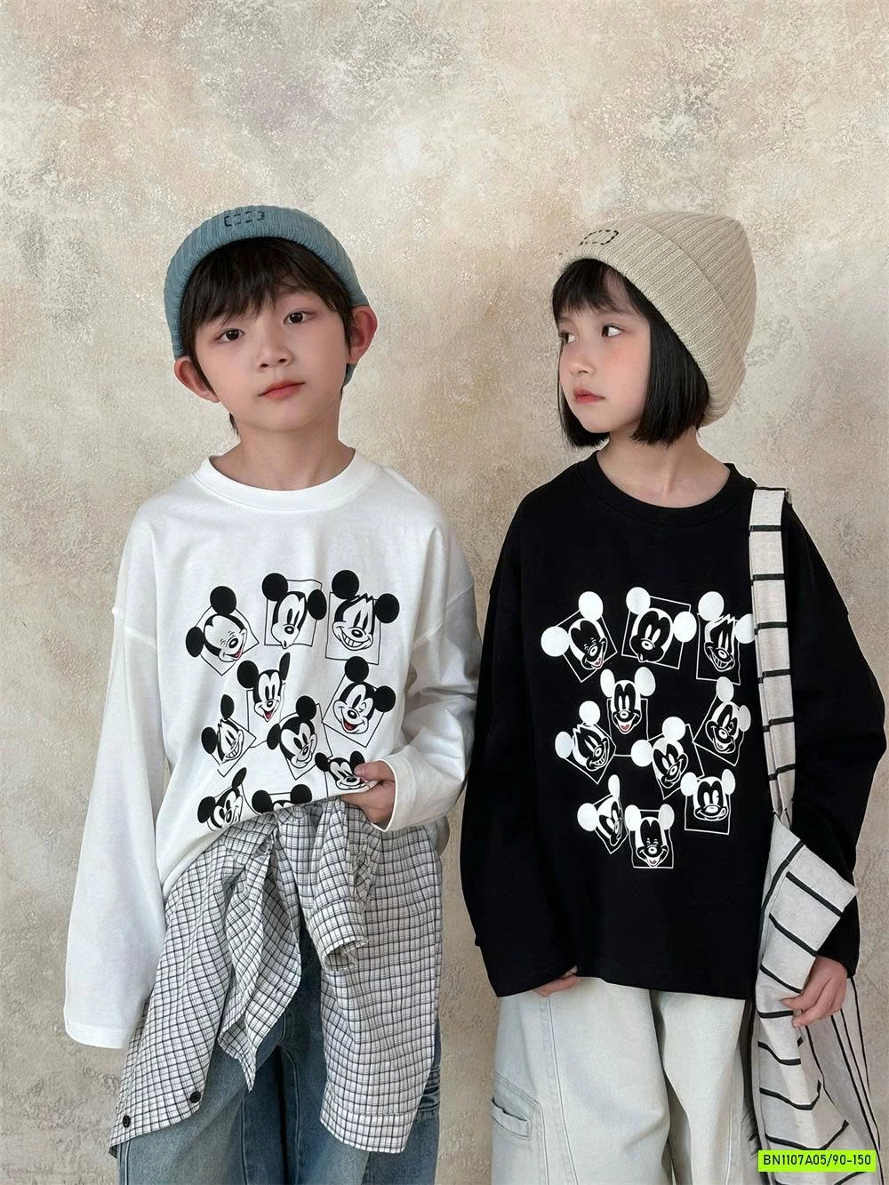 ÁO THUN DÀI TAY 25202 MICKEY
