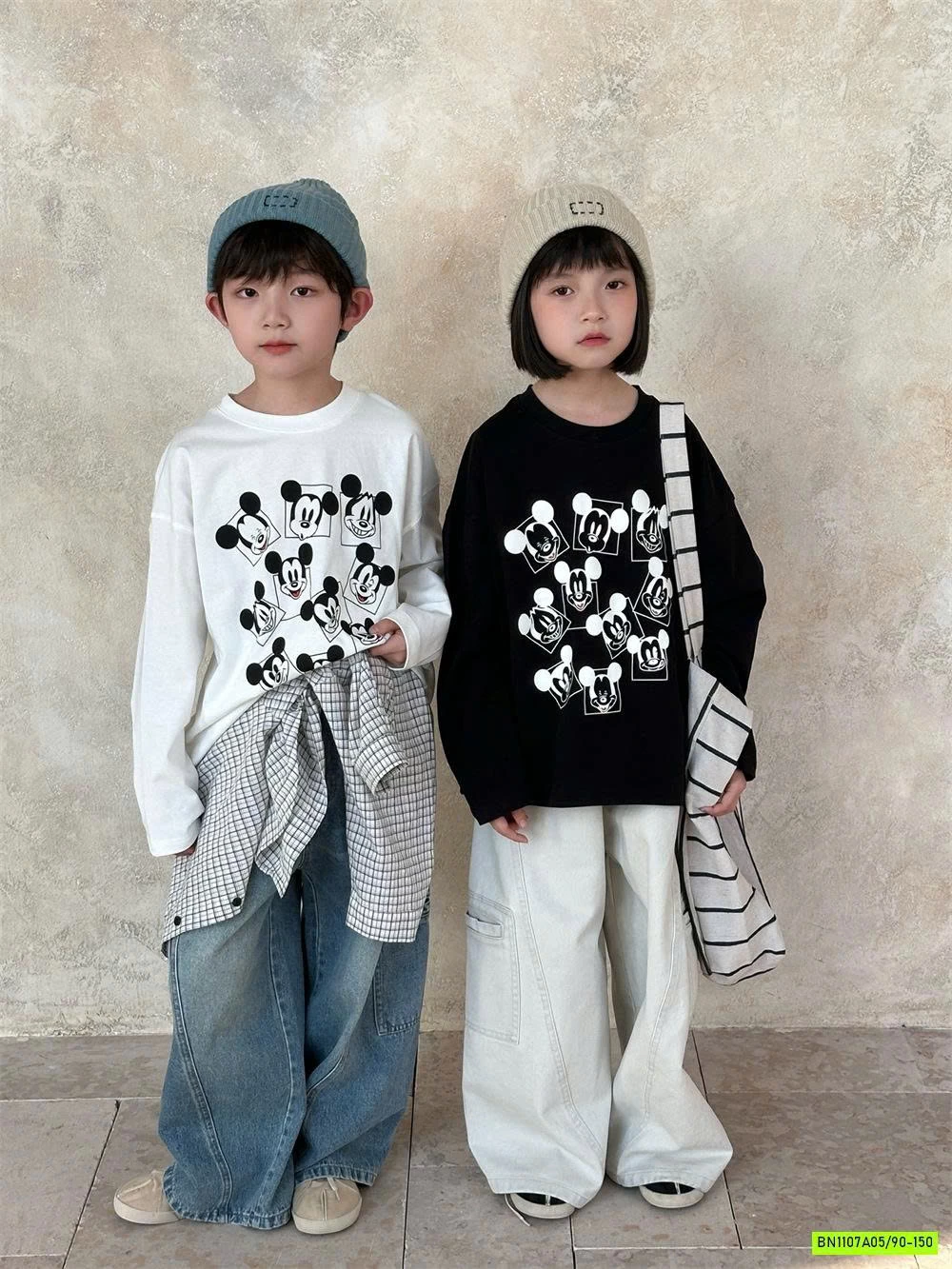 ÁO THUN DÀI TAY 25202 MICKEY