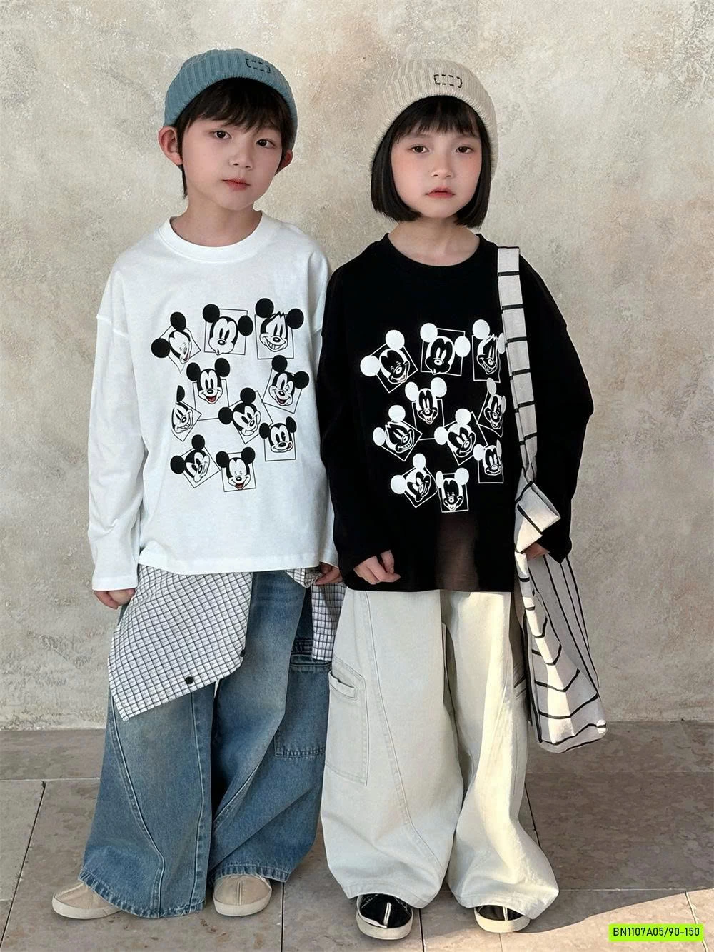 ÁO THUN DÀI TAY 25202 MICKEY