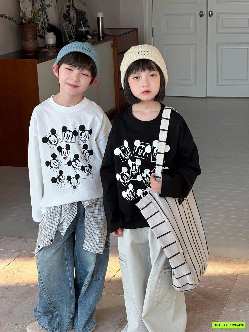 ÁO THUN DÀI TAY 25202 MICKEY