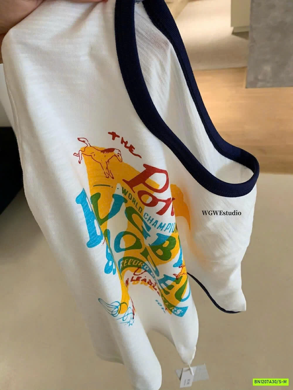 ÁO THUN XƯỚC IN CHỮ WGWE