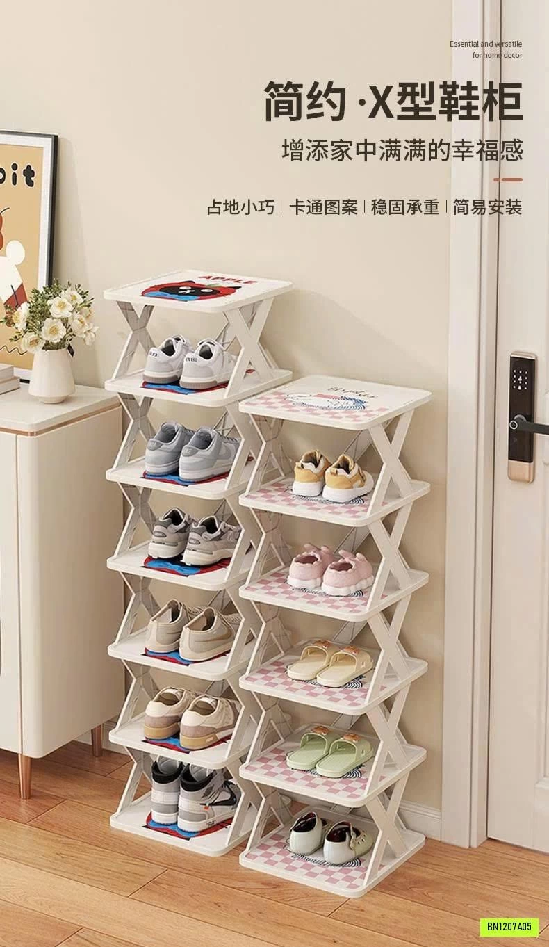 KỆ ĐỂ GIÀY DÉP 6 TẦNG