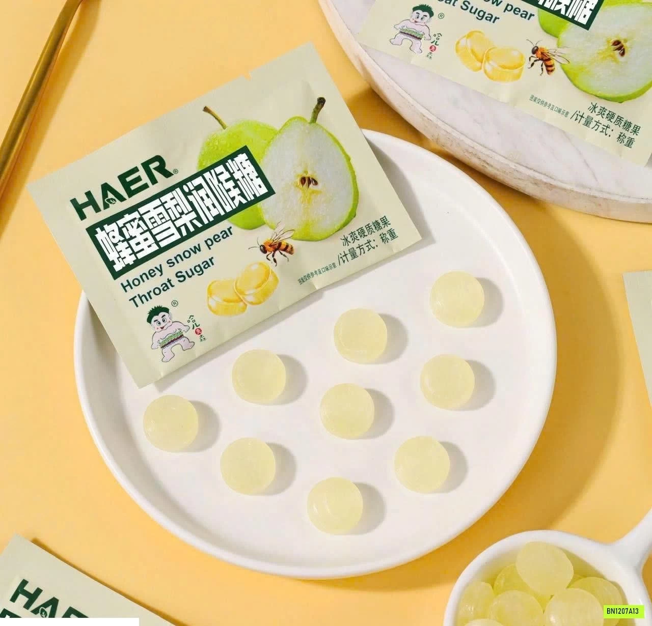 HỘP 20G KẸO MẬT ONG LÊ TUYẾT NHÀ #HAER_FOOD