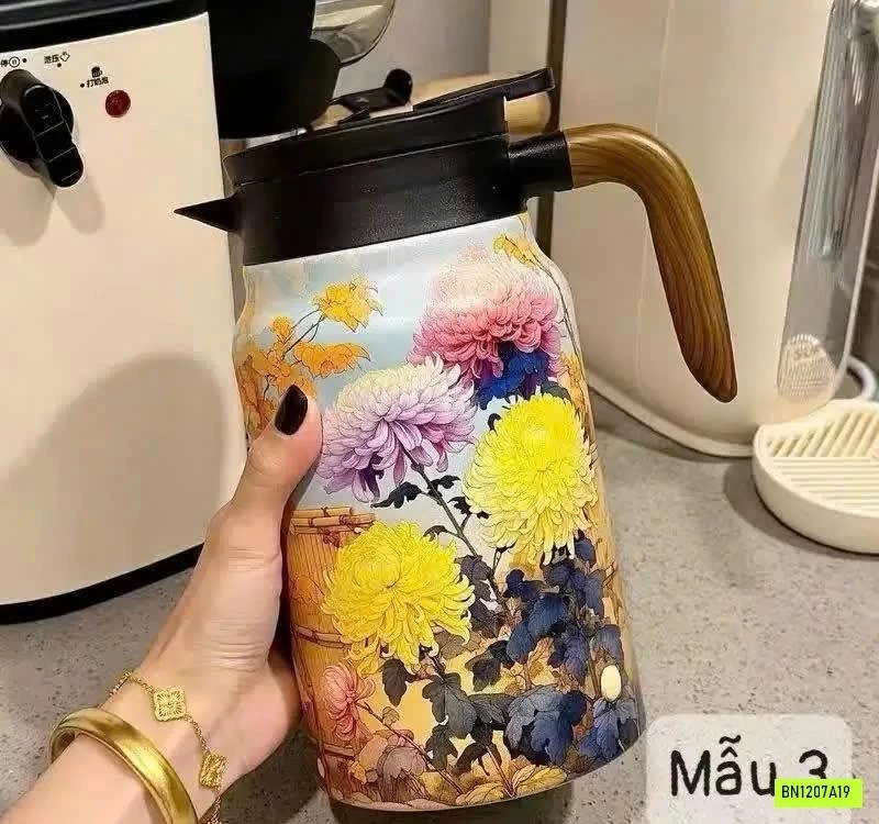 BÌNH GIỮ NHIỆT TRÀ 1500ML KÈM LÕI LỌC