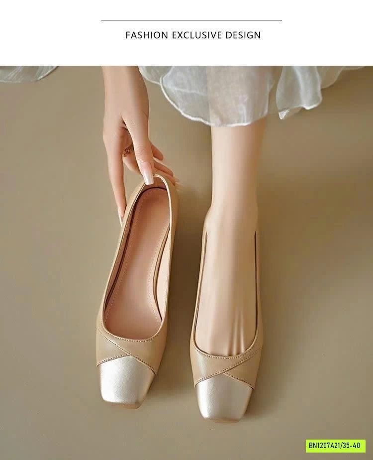 GIÀY CÔNG SỞ BỌC MŨI