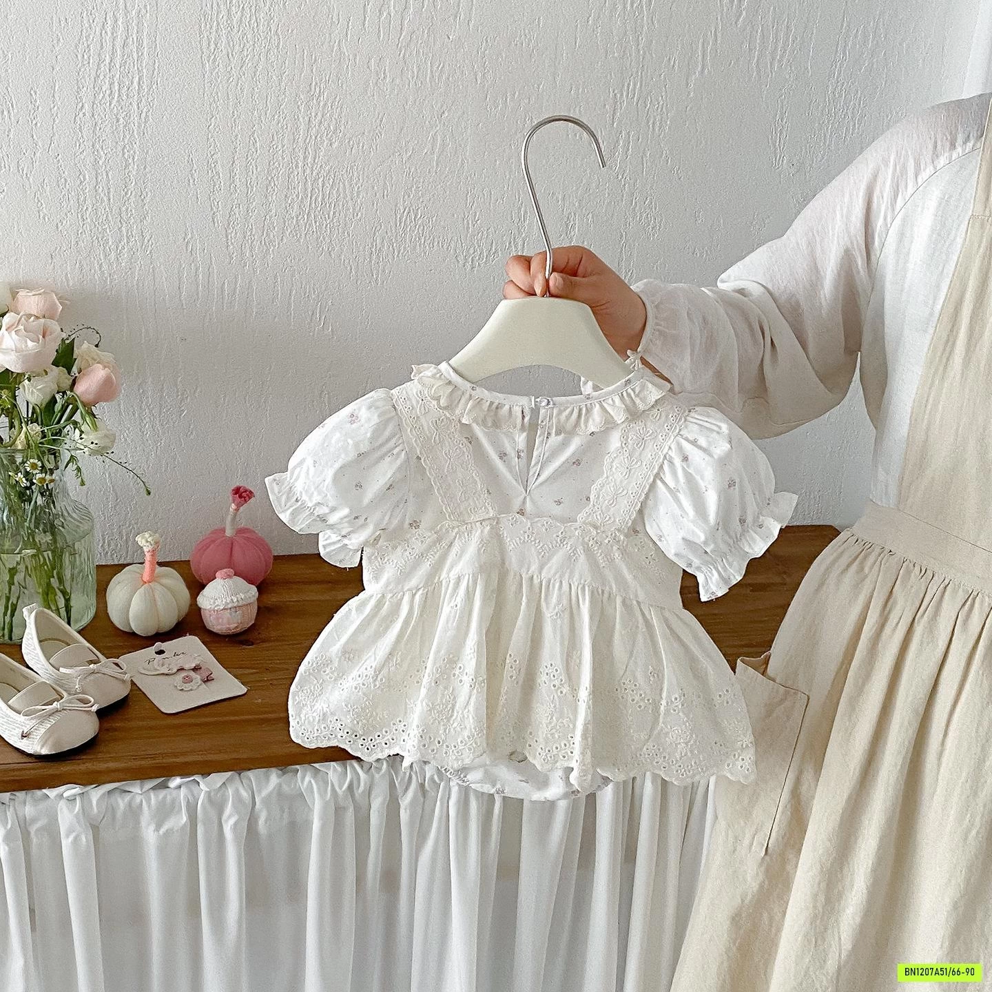 SÉT VÁY BODY HOA NHÍ TIỂU THƯ