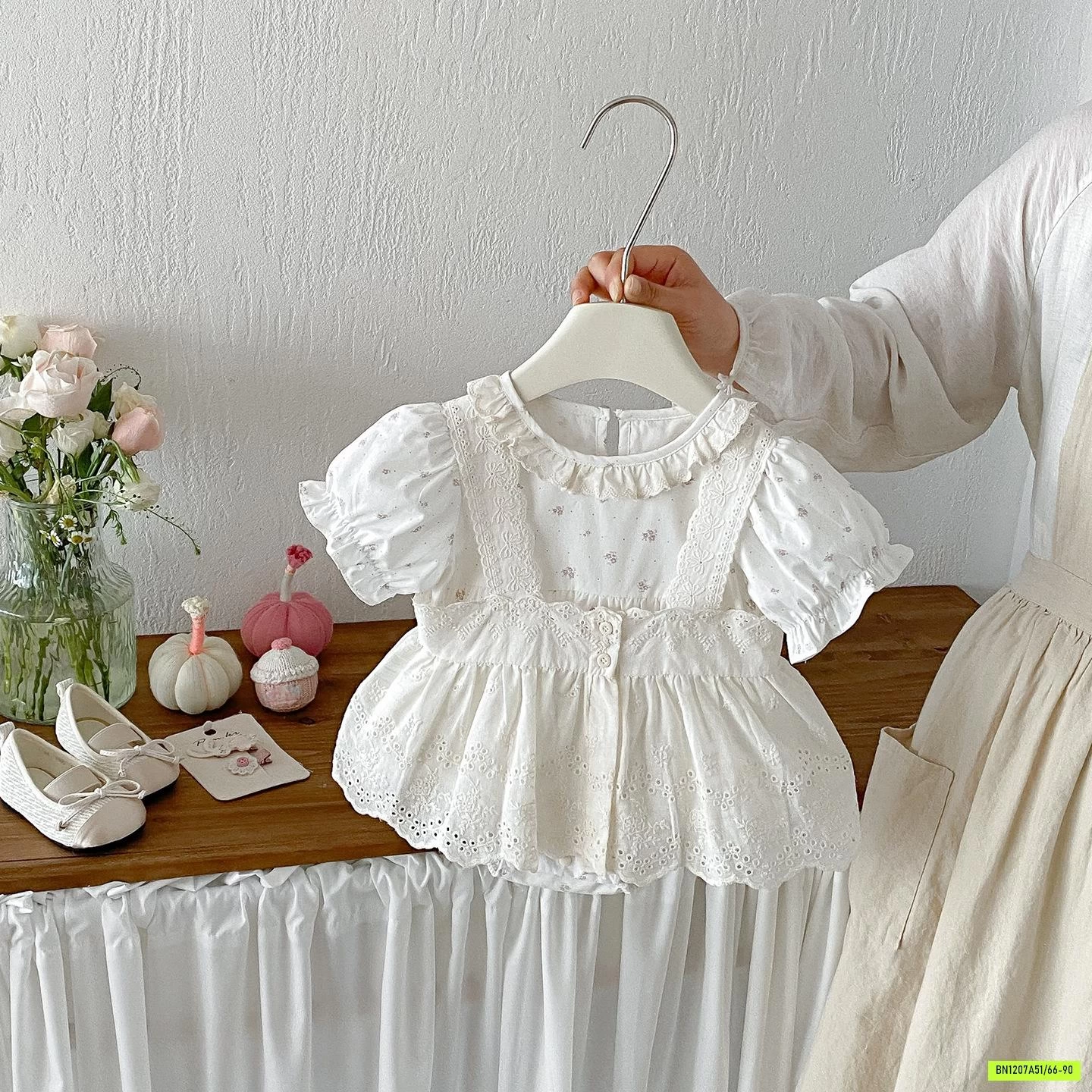 SÉT VÁY BODY HOA NHÍ TIỂU THƯ